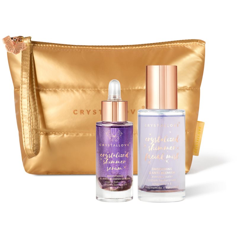 Crystallove Amethyst Skincare Duo set pentru îngrijirea tenului