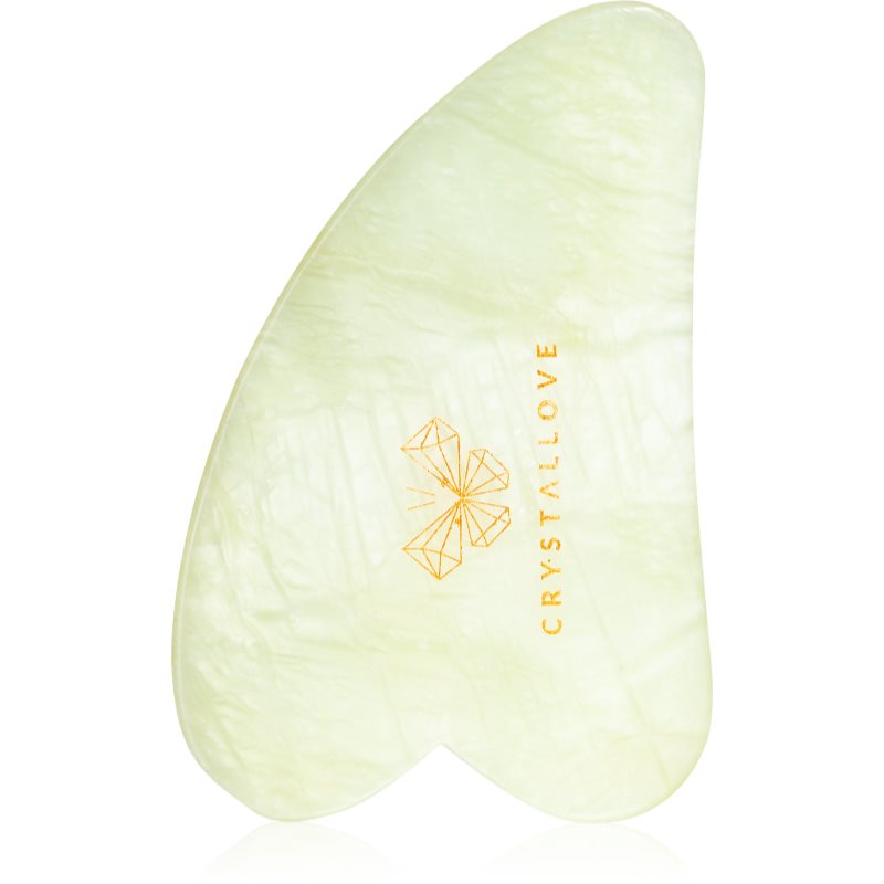 Crystallove Jade Gua Sha accesoriu de masaj