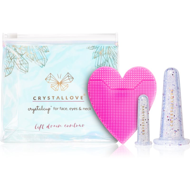 Crystallove Crystalcup set de accesorii pentru cuppingul feței Crystallove Crystalcup set de accesorii pentru cuppingul feței