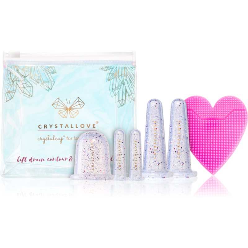 Crystallove Crystalcup set pentru fata si corp 1 buc