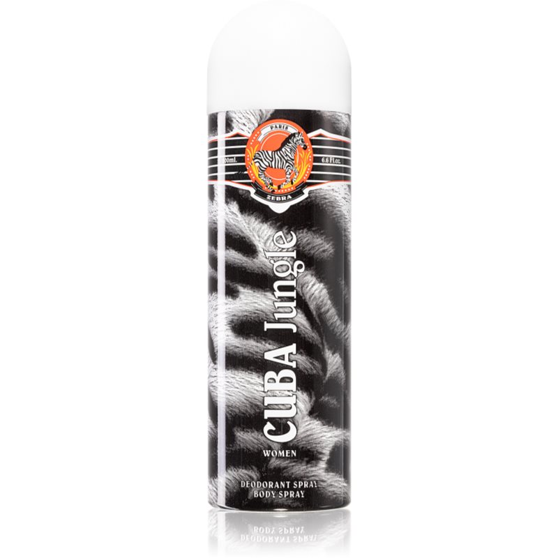 Cuba Jungle Zebra deodorant pentru femei 200 ml