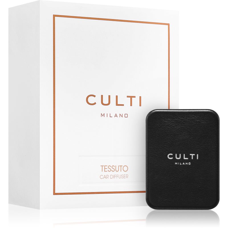 Culti Car Diffuser Black Tessuto parfum pentru masina + refill 73x53 cm Culti Car Diffuser Black Tessuto parfum pentru masina + refill 73x53 cm