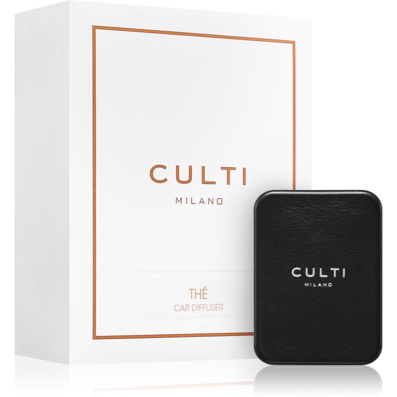 Culti Car Diffuser Black Thé parfum pentru masina + refill 73x53 cm