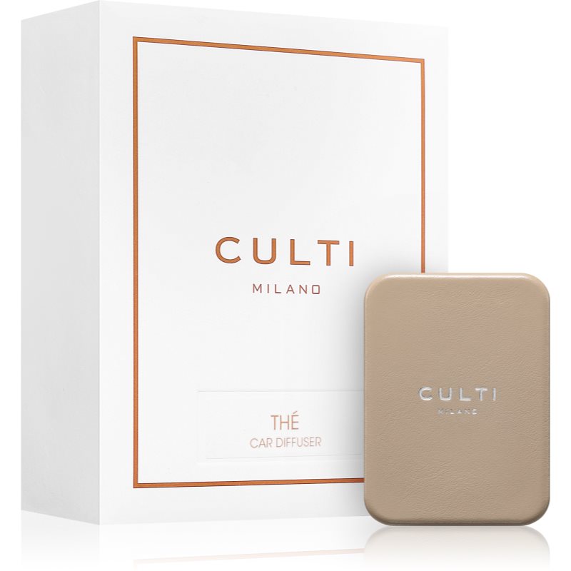 Culti Car Diffuser Taupe Thé parfum pentru masina + refill 73x43 cm