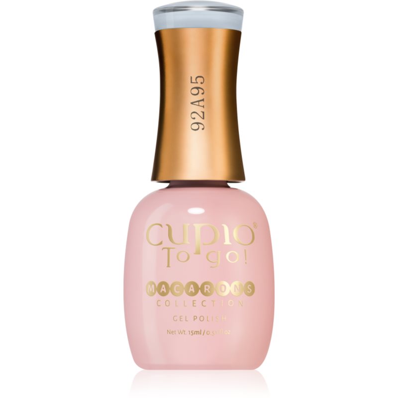 Cupio To Go! Macarons unghii cu gel folosind UV / lampă cu LED culoare Toasted Coconut 15 ml