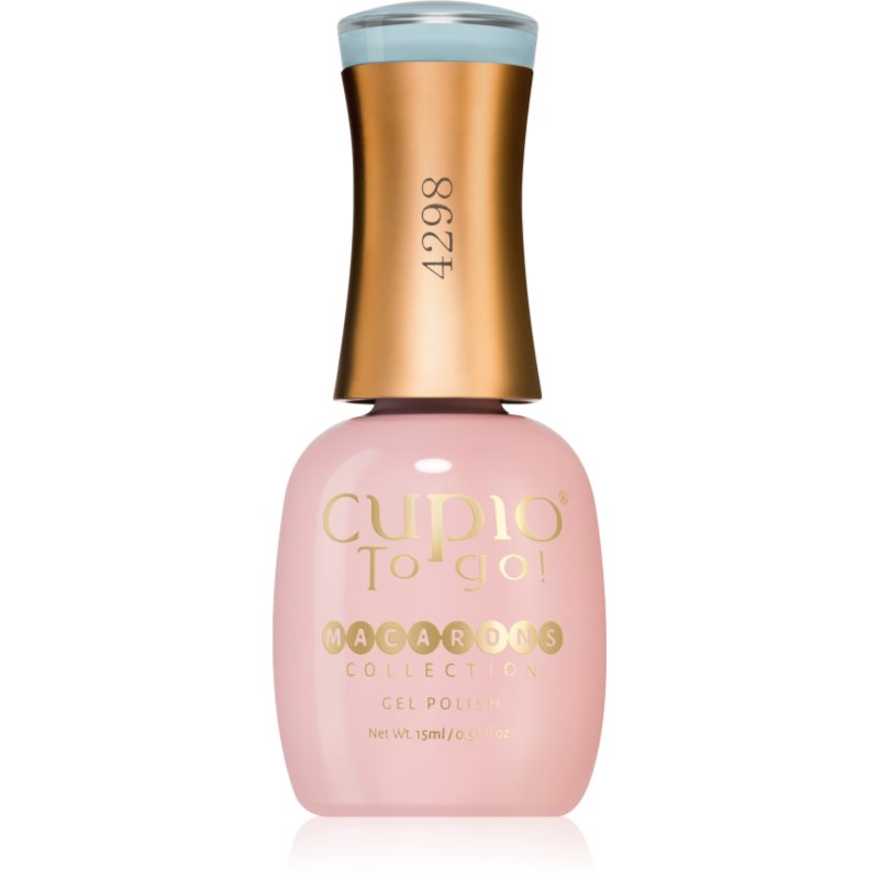 Cupio To Go! Macarons unghii cu gel folosind UV / lampă cu LED culoare Mint Chocolate 15 ml