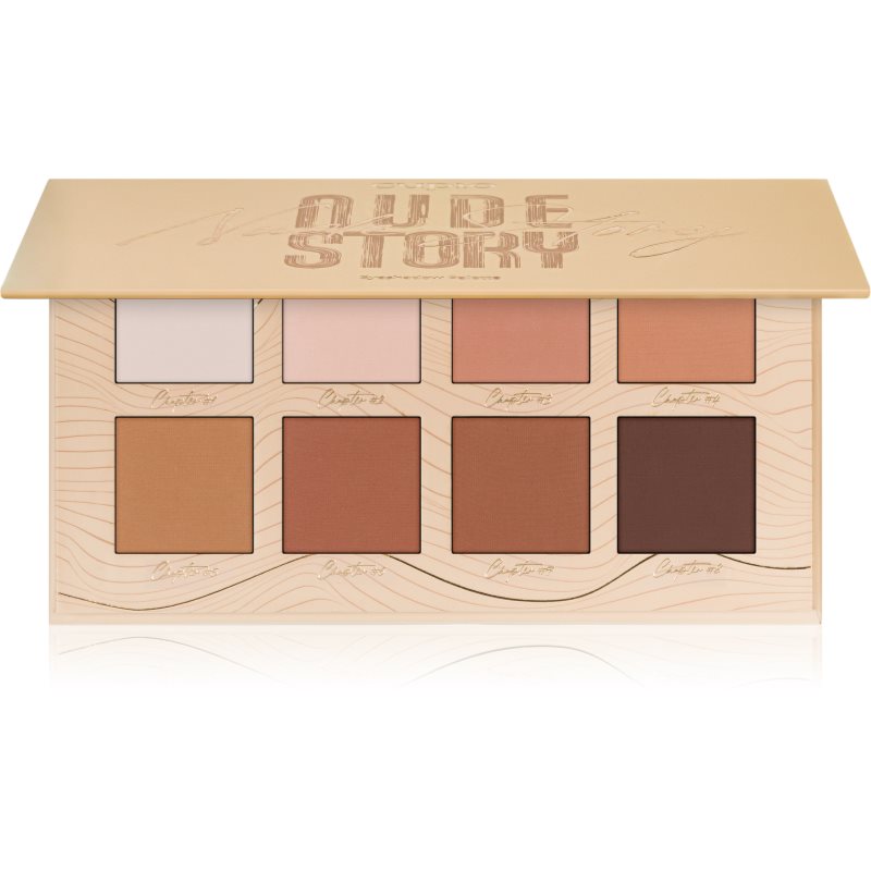 Cupio Nude Story paleta farduri de ochi 8x0,85 g