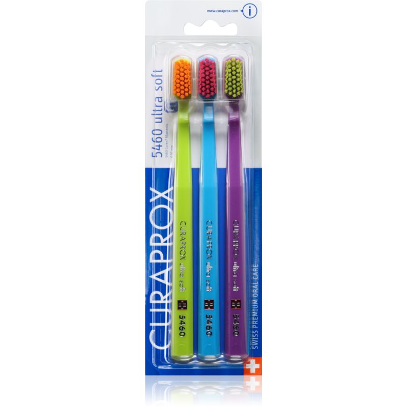 Curaprox 5460 Ultra Soft perie de dinti 3 buc