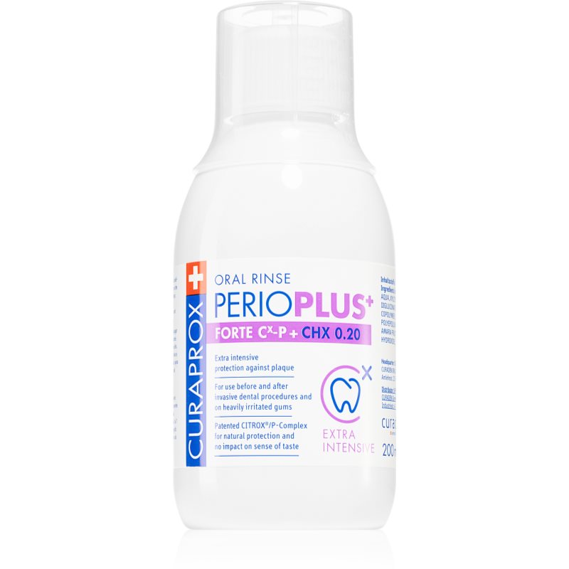 Curaprox Perio Plus+ Forte 0.20 CHX apă de gură CHX 0,20% 200 ml