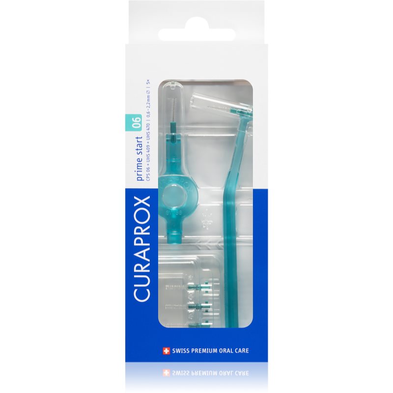 Curaprox Prime Start set pentru îngrijirea dentară CPS 06 0,6mm 1 buc