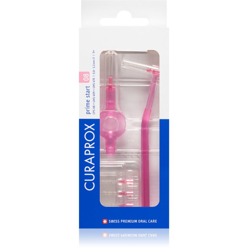 Curaprox Prime Start set pentru îngrijirea dentară CPS 08 0,8mm 1 buc