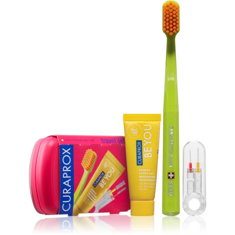 Curaprox Travel Set Set de călătorii pentru dinti, limba si gingii