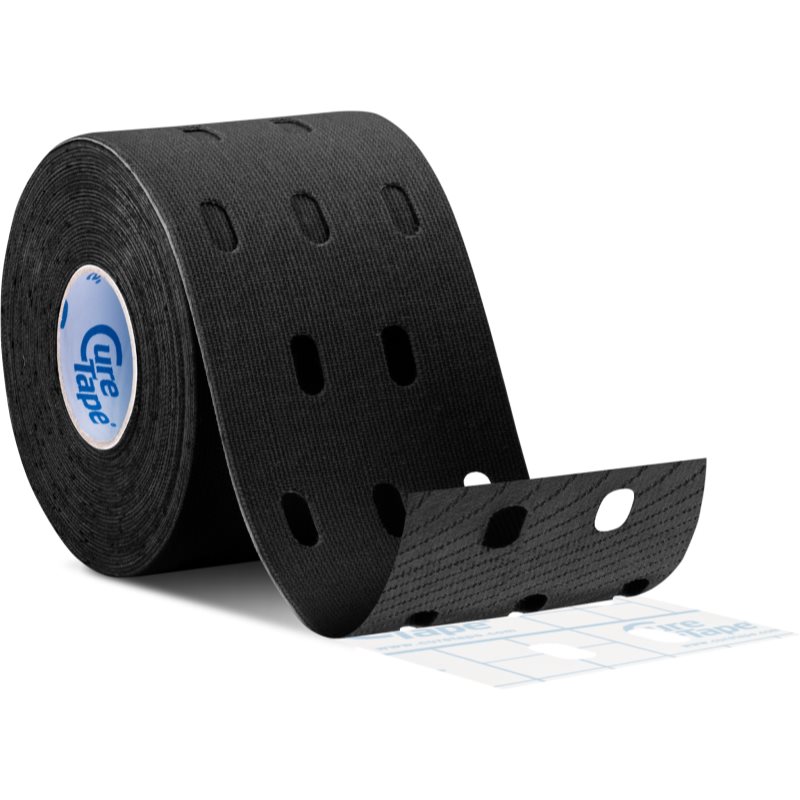 CureTape® Punch bandă kinesiologică culoare Black 5 m