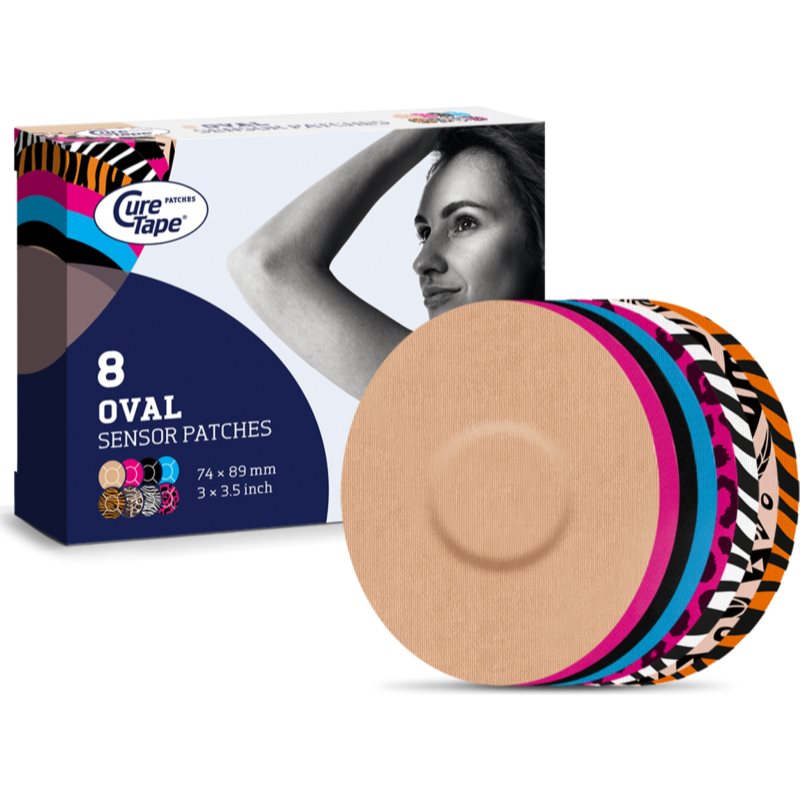 CureTape® Sensor Patches Art Mix plasturi de protecție 8 buc