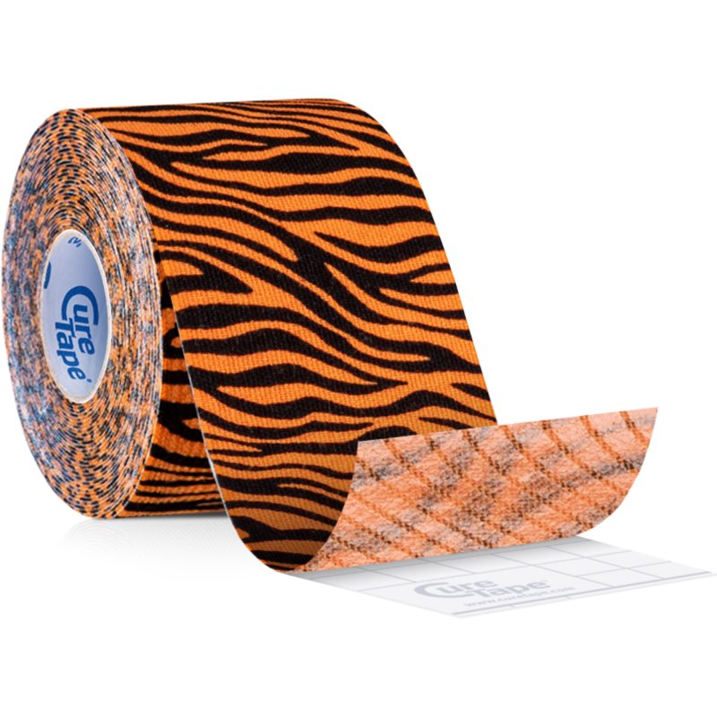 CureTape® Art bandă kinesiologică culoare Tiger Orange&Black 5 m CureTape® Art bandă kinesiologică culoare Tiger Orange&Black 5 m