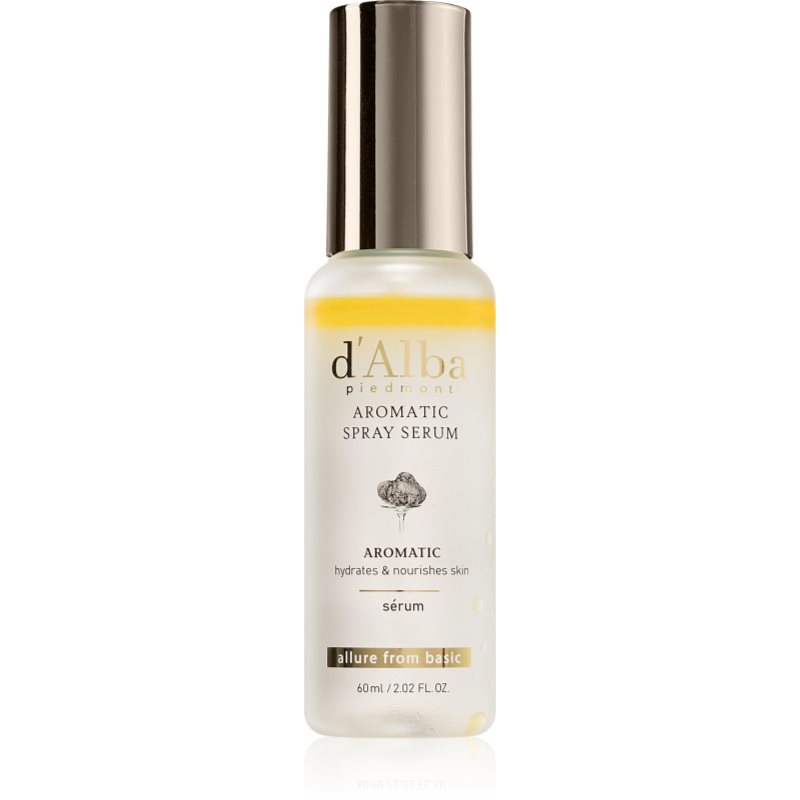 d'Alba White Truffle First Aromatic Spray Serum ser cu hidratare intensă faciale in spray 60 ml