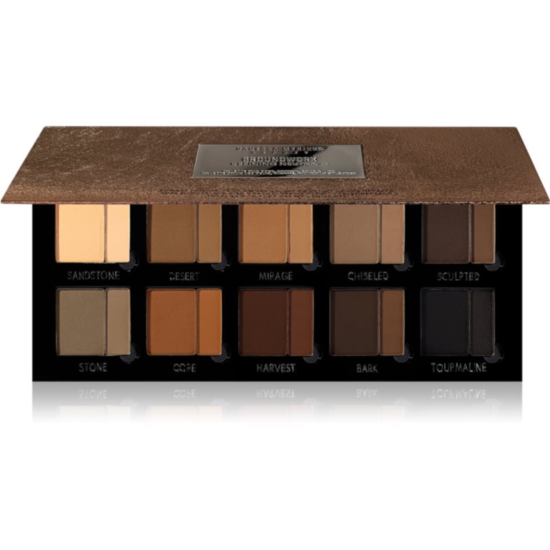 Danessa Myricks Beauty Groundwork paleta pentru fata multifunctionala faciale culoare Defining Neutrals 26 g