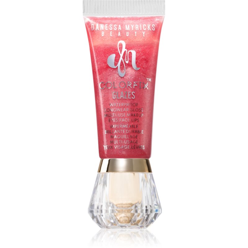 Danessa Myricks Beauty Colorfix Glaze machiaj multifuncțional pentru ochi, buze și față culoare Pink Ice 10 ml