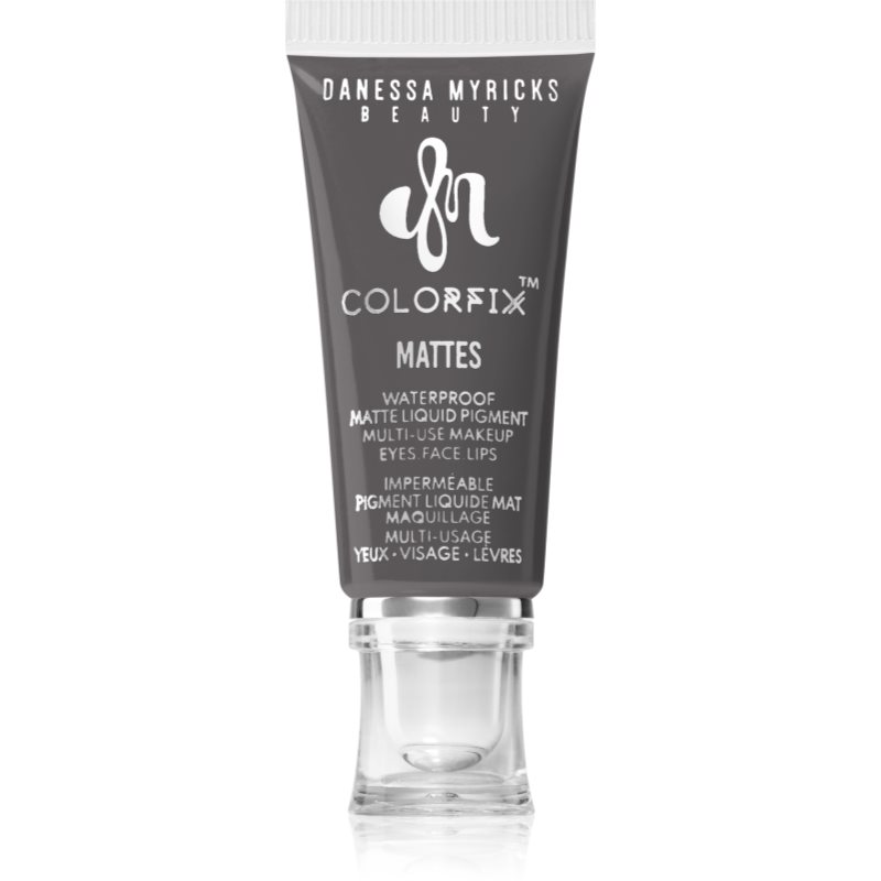 Danessa Myricks Beauty Colorfix Mattes machiaj multifuncțional pentru ochi, buze și față culoare Quiet Storm 10 ml