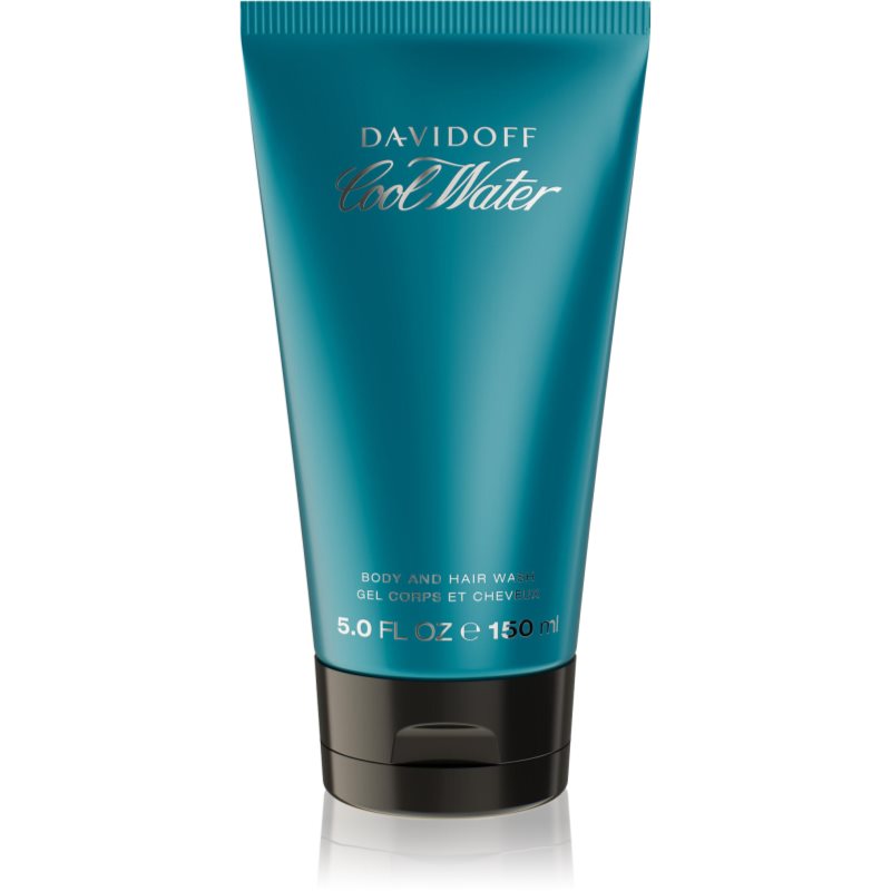 Davidoff Cool Water Body and Hair Wash gel de duș pentru bărbați 150 ml