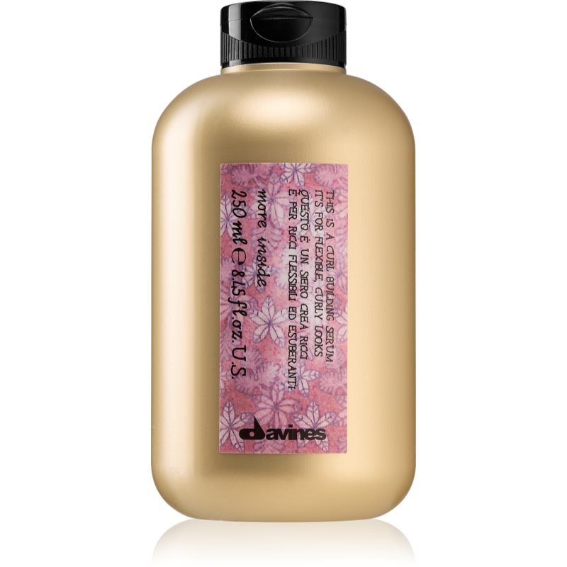Davines More Inside Curl Building Serum ser pentru par ondulat pentru bucle flexibile 250 ml