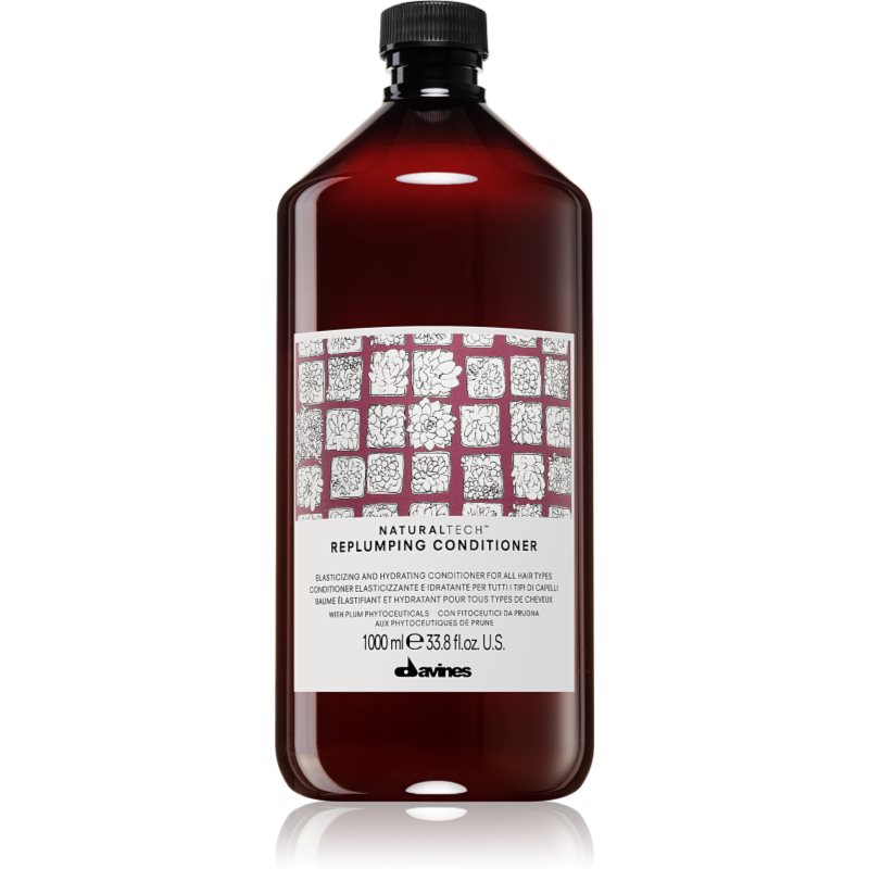 Davines Naturaltech Replumping Conditioner balsam hidratant pentru par usor de pieptanat 1000 ml