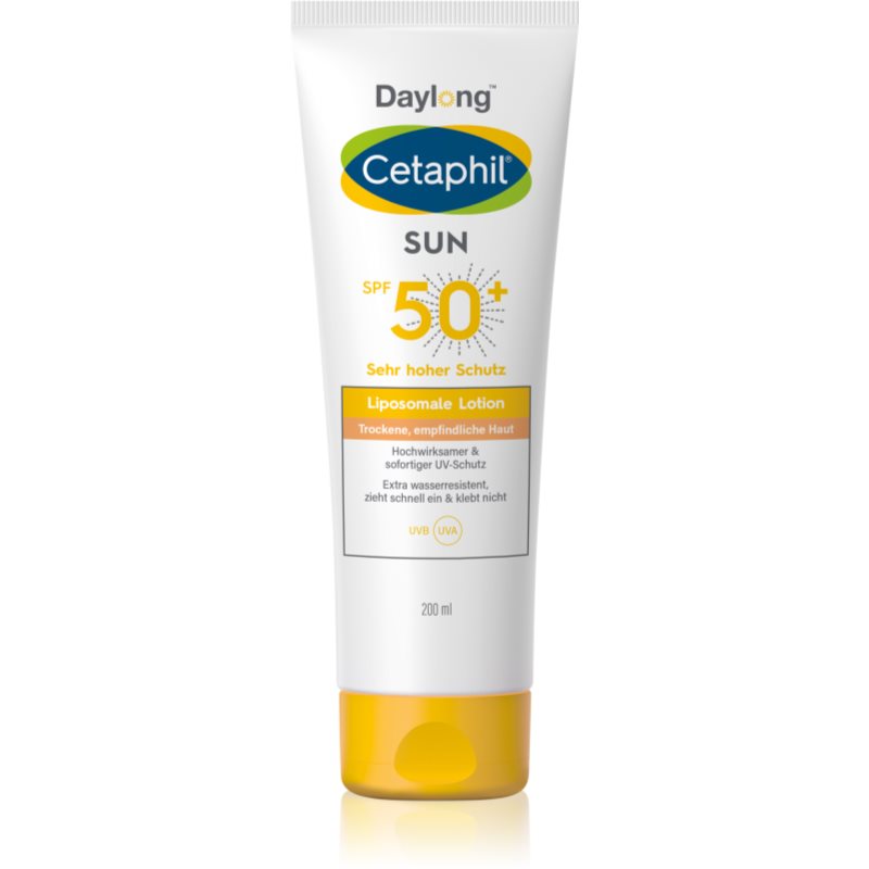 Daylong Cetaphil SUN Liposomal Lotion loțiune pentru plaja pentru piele sensibila SPF 50 200 ml