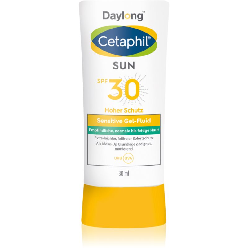 Daylong Sensitive gel - fluid protector pentru fata SPF 30 30 ml