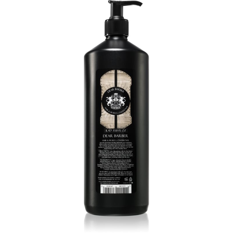 Dear Barber Conditioner balsam pentru păr și barbă 1000 ml