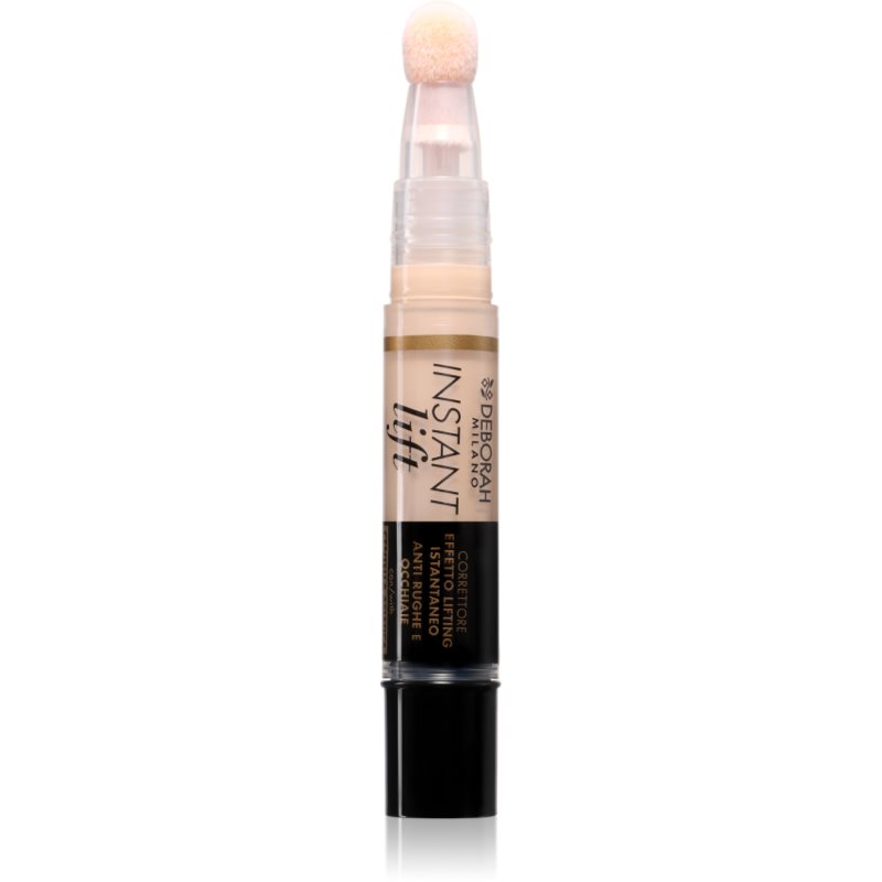 Deborah Milano Instant Lift corector lichid cu aplicator de burete culoare 2 Beige 4.2 g