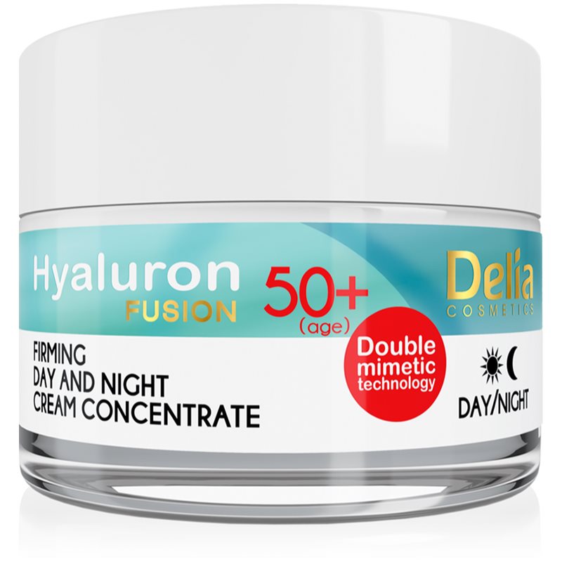 Delia Cosmetics Hyaluron Fusion 50+ crema fermitate anti-rid 50 ml