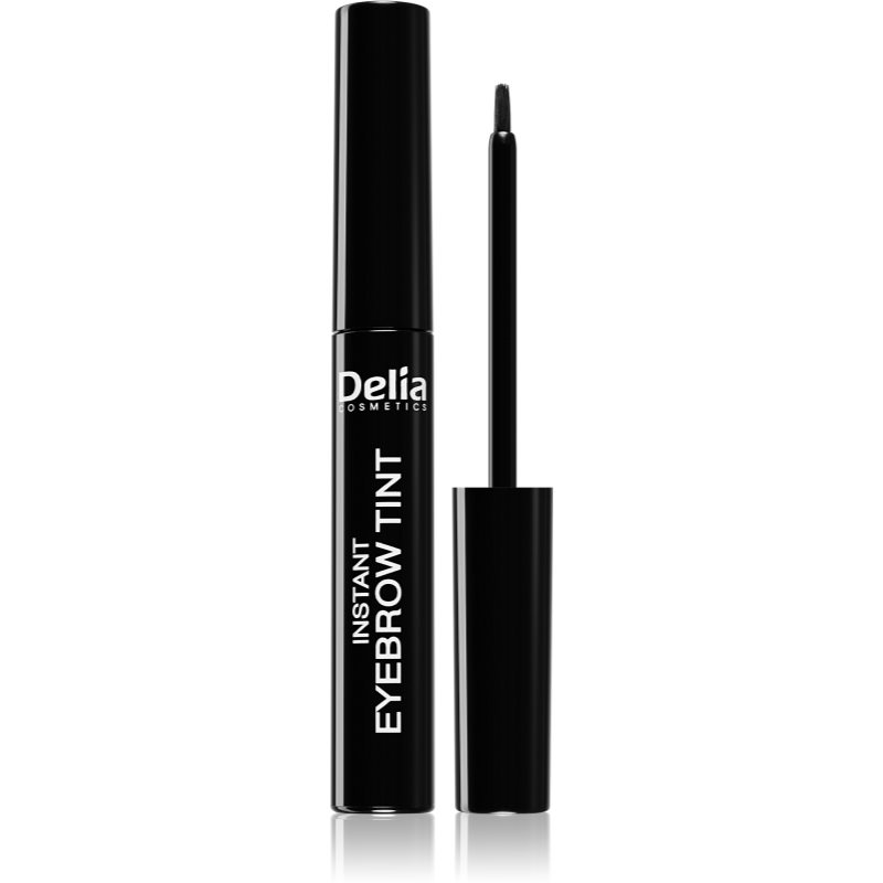 Delia Cosmetics Eyebrow Expert culoare pentru sprancene culoare 1.0 BLACK 6 ml