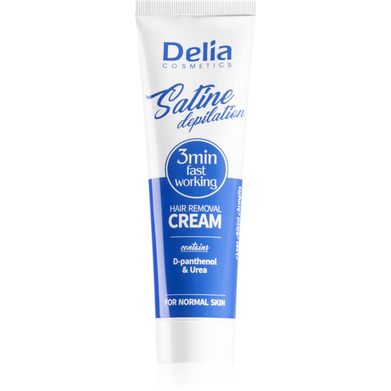 Delia Cosmetics Satine Depilation 3 min Fast Working crema depilatoare 100 ml