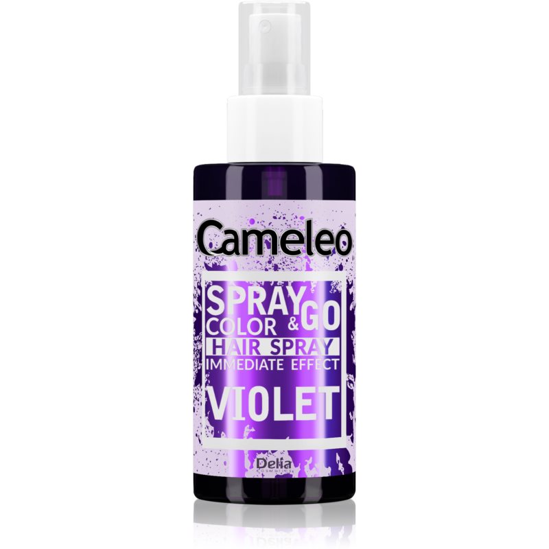 Delia Cosmetics Cameleo Spray & Go spray nuanțator de păr culoare Violet 150 ml
