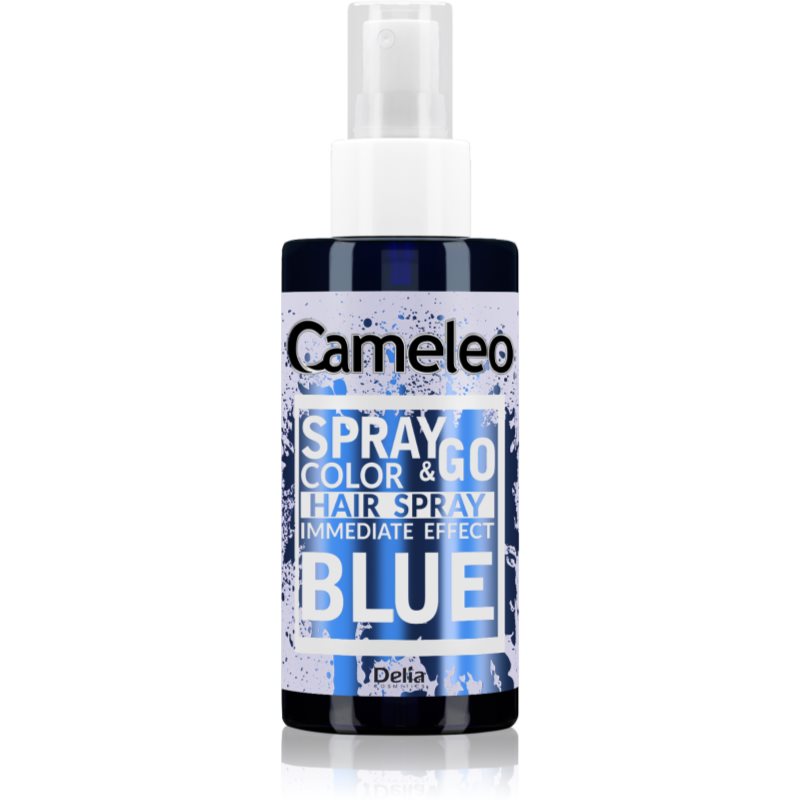 Delia Cosmetics Cameleo Spray & Go spray nuanțator de păr culoare Blue 150 ml