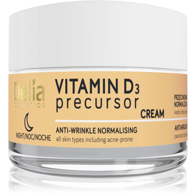 Delia Cosmetics Vitamin D3 Precursor crema de noapte antirid 50 ml