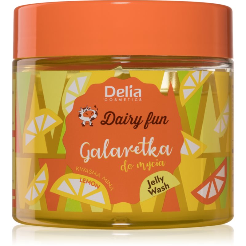 Delia Cosmetics Dairy Fun gel de dus jeleu Lemon 350 g