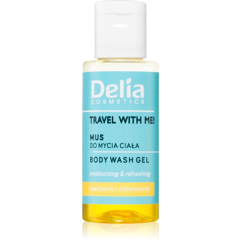 Delia Cosmetics Travel with me gel de duș 50 ml