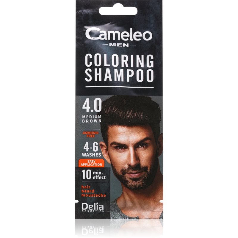 Delia Cosmetics Cameleo Coloring Shampoo șampon nuanțator pentru păr pentru bărbați 15 ml