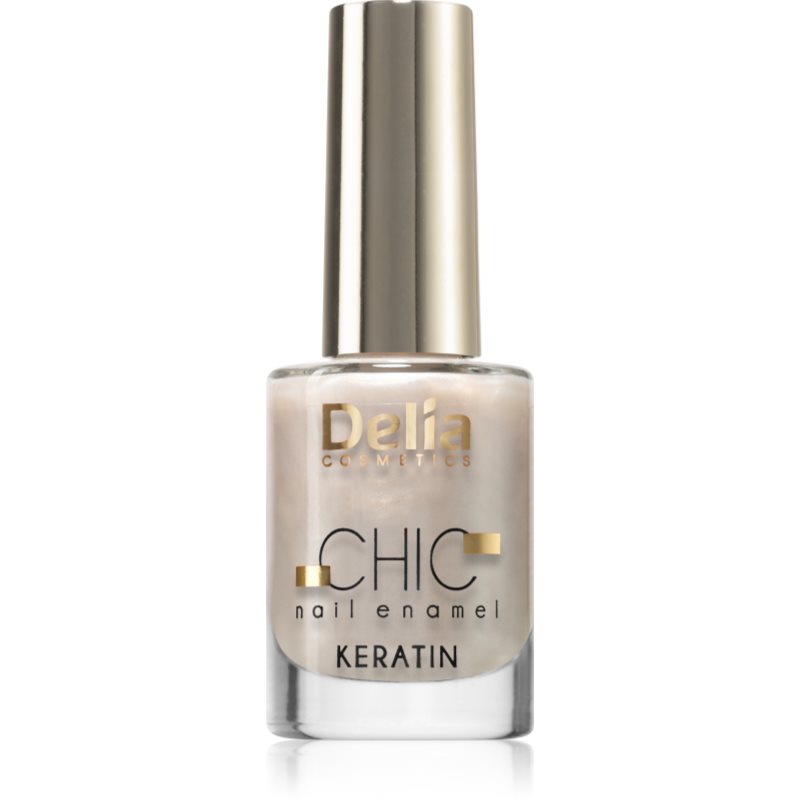 Delia Cosmetics Chic lac de unghii cu keratina culoare Opal 01 11 ml