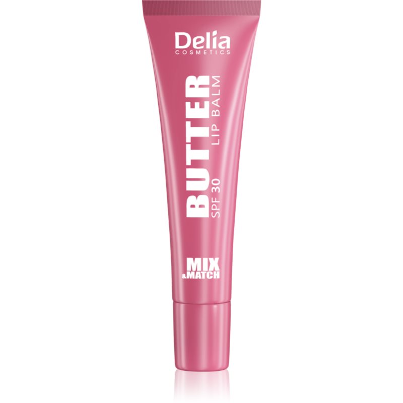 Delia Cosmetics Mix&amp;Match Butter Lip Balm balsam de buze colorat SPF 30 culoare Date Tine 10 ml