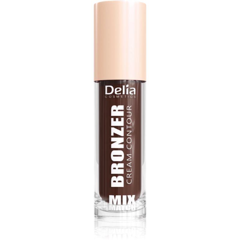 Delia Cosmetics Mix&Match Bronzer Cream Contur crema bronzanta culoare 06 4 ml