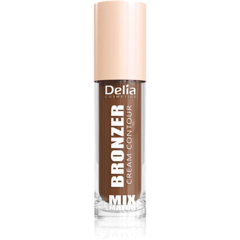 Delia Cosmetics Mix&Match Bronzer Cream Contur crema bronzanta culoare 07 4 ml