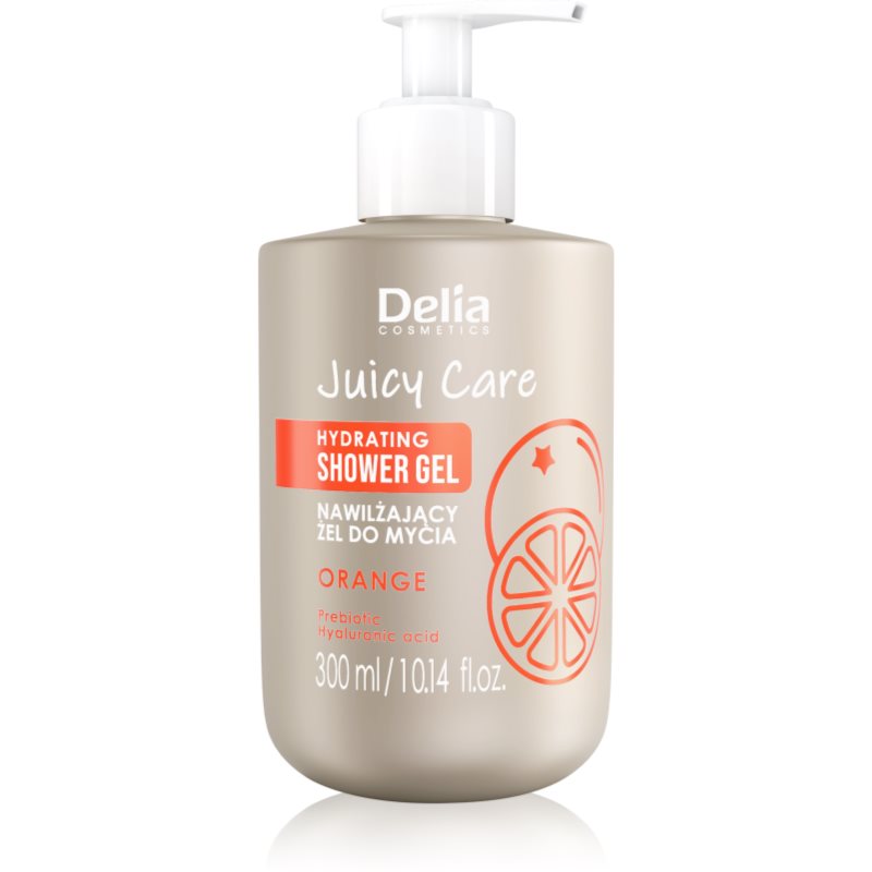 Delia Cosmetics Juicy Care Orange gel de dus hidratant 300 ml