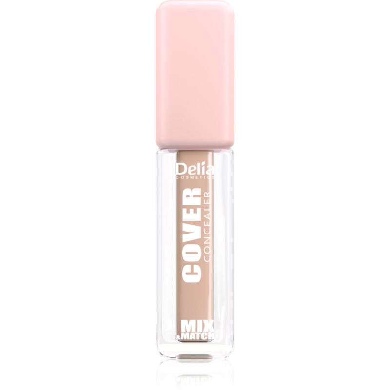 Delia Cosmetics Mix&Match Cover Concealer corector lichid de acoperire culoare 02 Light Beige 6 ml