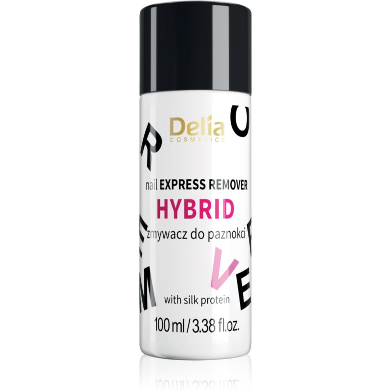 Delia Cosmetics Nail Express HYBRID dizolvant pentru oja 100 ml