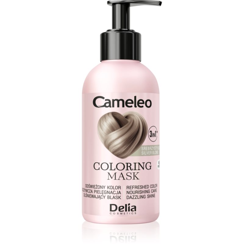 Delia Cosmetics Cameleo Coloring mask mască colorantă pentru păr culoare Silver Blond 120 ml
