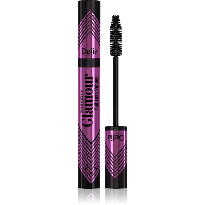 Delia Cosmetics Glamour Mascara pentru volum si lungire pentru ochi sensibili culoare Black 11 ml