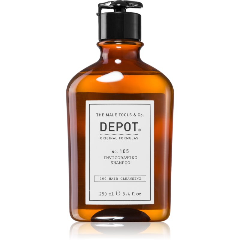 DEPOT 100 HAIR CLEANSING NO. 105 INVIGORATING SHAMPOO sampon fortifiant impotriva caderii parului 250 ml