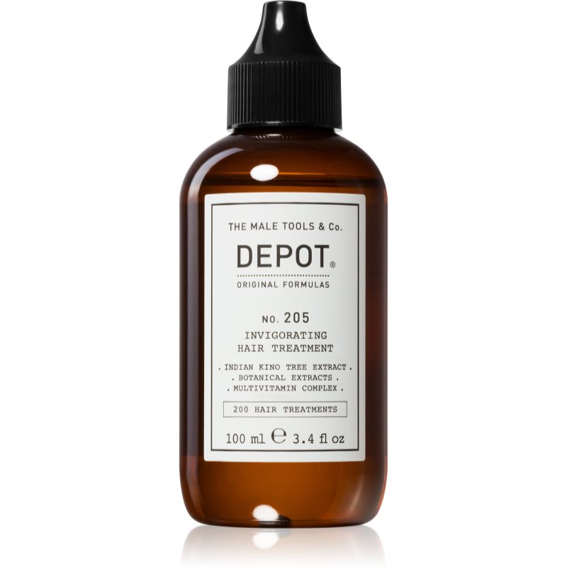 DEPOT 200 HAIR TREATMENTS NO. 205 INVIGORATING HAIR TREATMENT ser hranitor impotriva caderii parului 100 ml